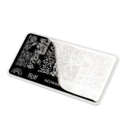 STAMPING - Stencil per nail art 08